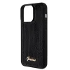 Husa Guess Sequin Script Logo pentru iPhone 15 Pro Black