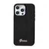 Husa Guess Sequin Script Logo pentru iPhone 15 Pro Black