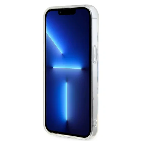 Husa Karl Lagerfeld IML Choupette MagSafe pentru iPhone 15 Transparent