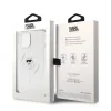 Husa Karl Lagerfeld IML Choupette MagSafe pentru iPhone 15 Transparent