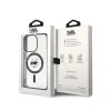 Husa Spate MagSafe Karl Lagerfeld IML Choupette Head pentru iPhone 15 Pro KLHMP15LHCHNOTK Transparent