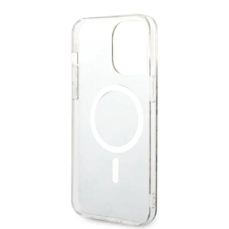 Husa Guess IML 4G MagSafe pentru iPhone 15 Pro Max Brown