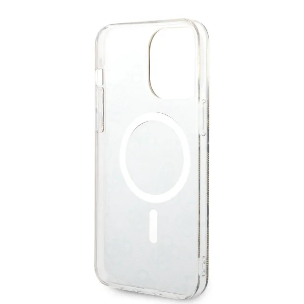 Husa Guess IML 4G MagSafe pentru iPhone 15 Pro Max Brown