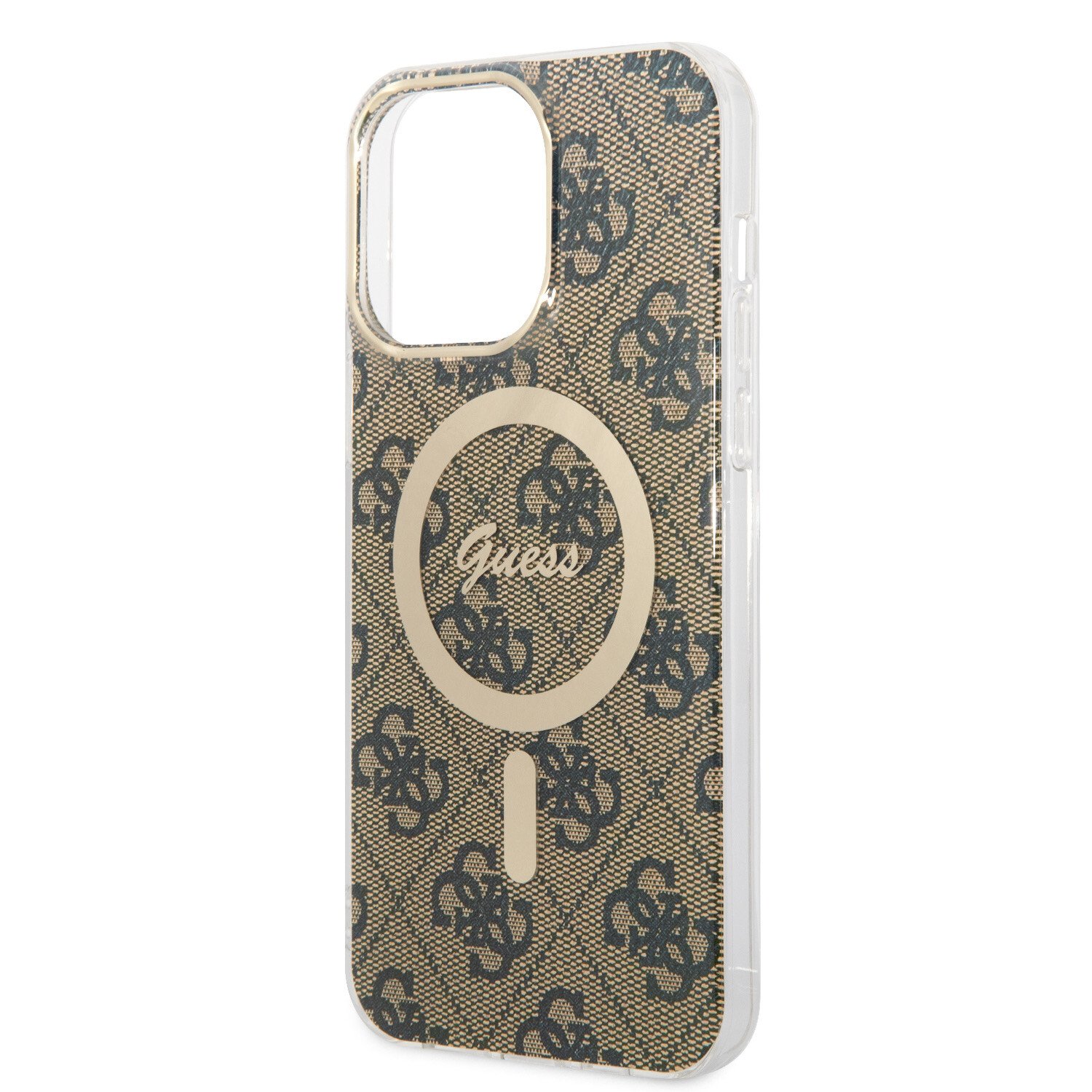 Husa Guess IML 4G MagSafe pentru iPhone 15 Pro Max Brown thumb