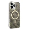 Husa Guess IML 4G MagSafe pentru iPhone 15 Pro Max Brown