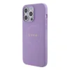 Husa Guess PU Saffiano MagSafe pentru iPhone 15 Pro Max Purple