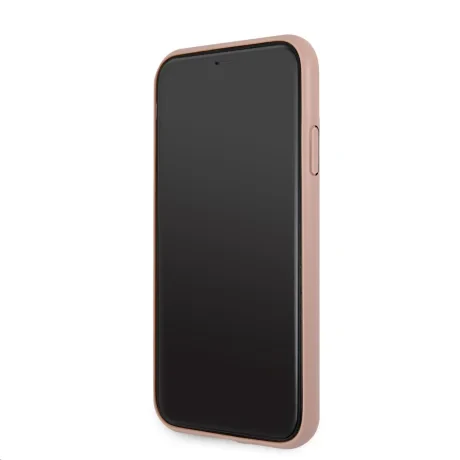 Husa Cover Guess Metal Logo pentru iPhone 11 Pink