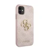 Husa Cover Guess Metal Logo pentru iPhone 11 Pink