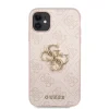 Husa Cover Guess Metal Logo pentru iPhone 11 Pink