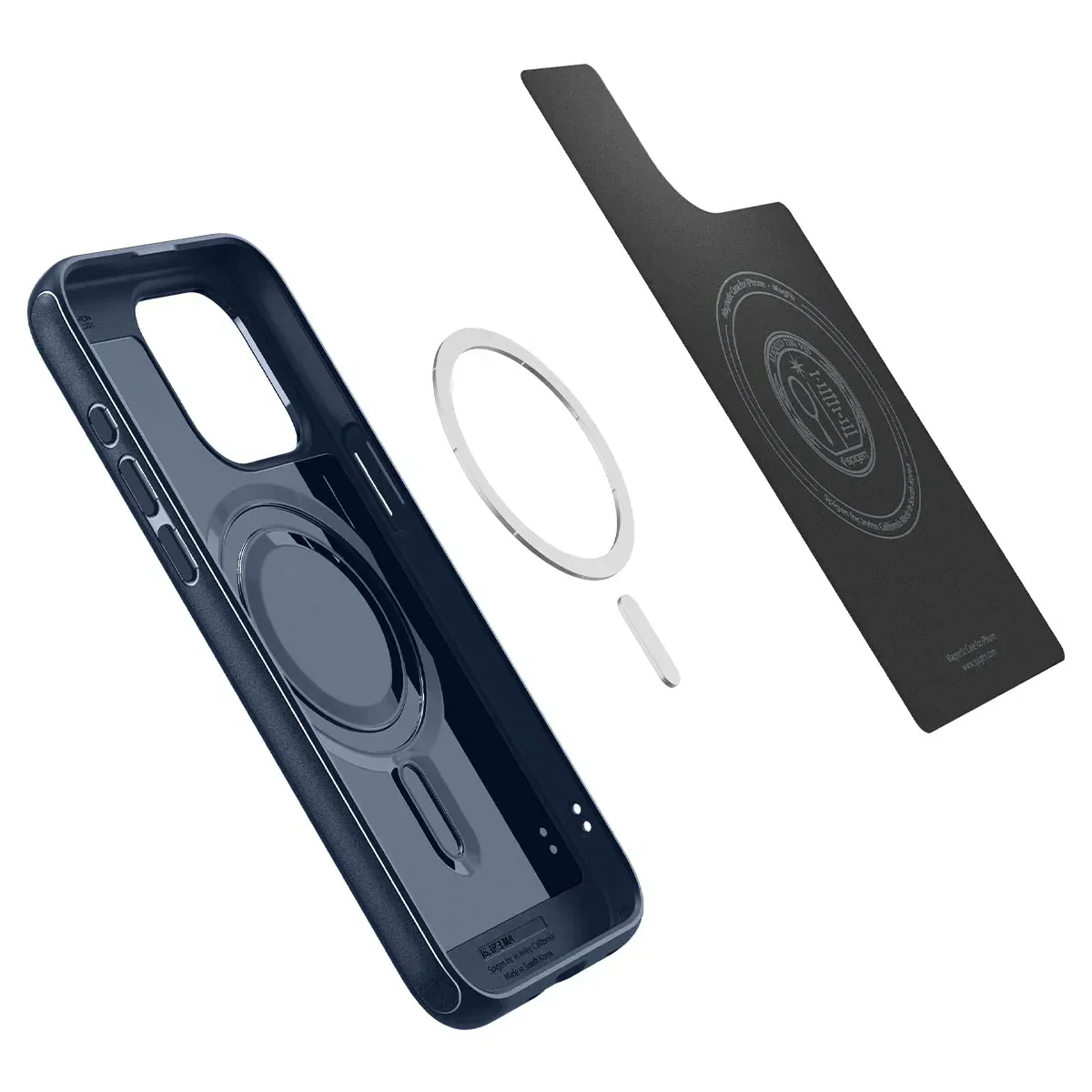 Husa Spate Spigen Mag Armor MagSafe pentru iPhone 15 Pro Albastru