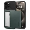 Husa Spigen Slim Armor CS pentru iPhone 15 Pro Max Abyss Green