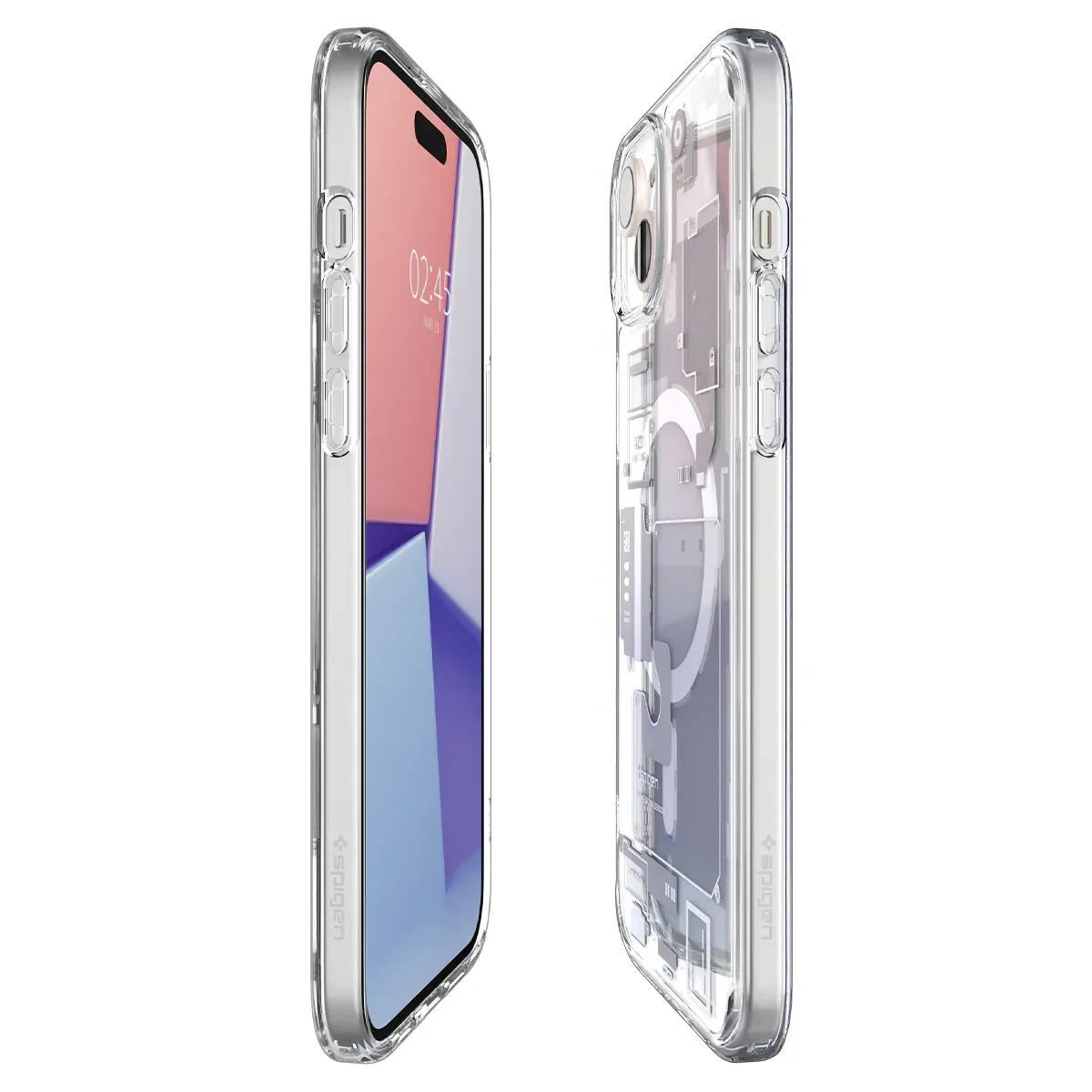 Husa Spigen Ultra Hybrid MagSafe, Zero One pentru iPhone 15 Plus