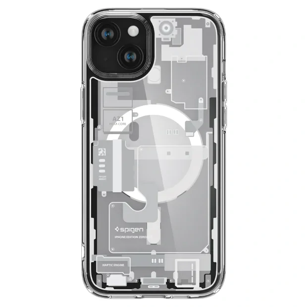 Husa Spigen Ultra Hybrid MagSafe, Zero One pentru iPhone 15 Plus