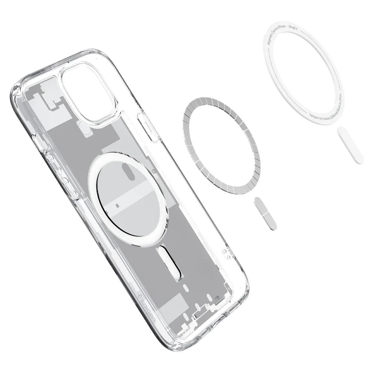 Husa Spigen Ultra Hybrid MagSafe, Zero One pentru iPhone 15 Plus thumb