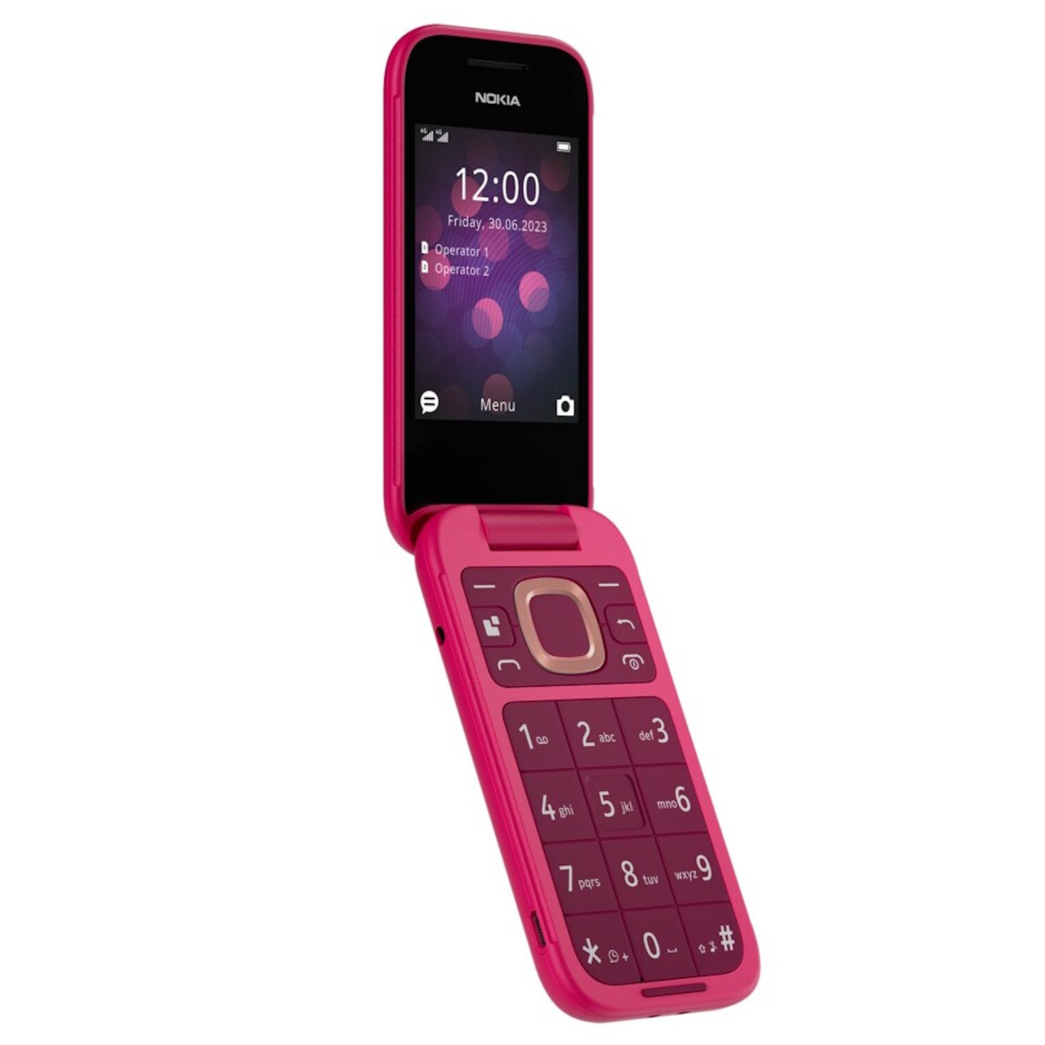 Telefon Mobil Nokia 2660 Flip 4G Dual-Sim Roz 2660 Flip thumb