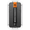 Folie sticla Spigen Glass tR EZ Fit 2 Pack FC pentru iPhone 15 Pro Max, Black