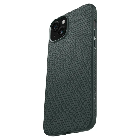 Husa Spigen Liquid Air pentru iPhone 15 Abyss Green