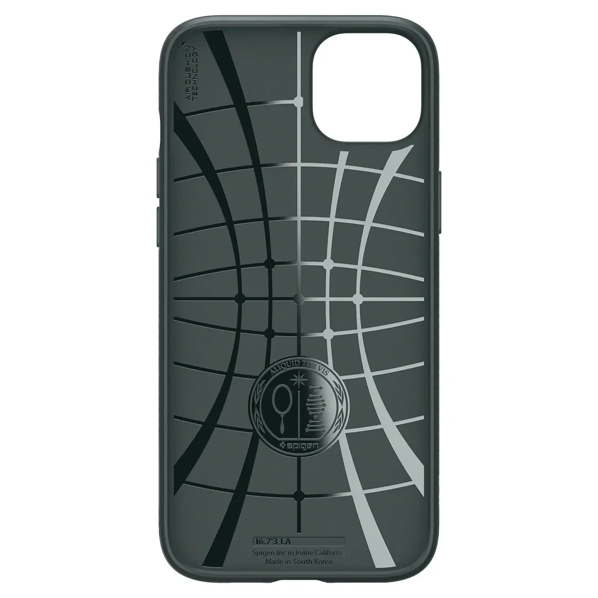 Husa Spigen Liquid Air pentru iPhone 15 Abyss Green