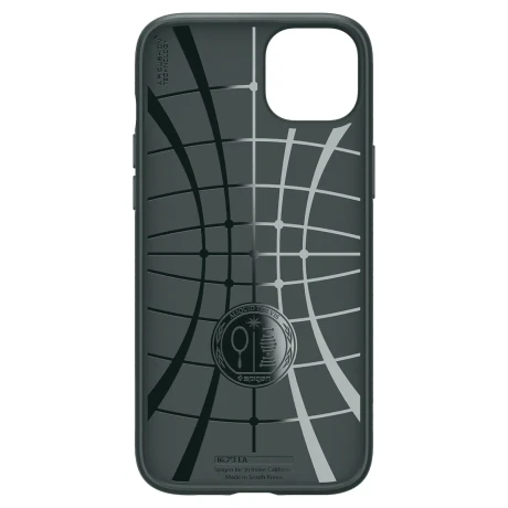 Husa Spigen Liquid Air pentru iPhone 15 Abyss Green
