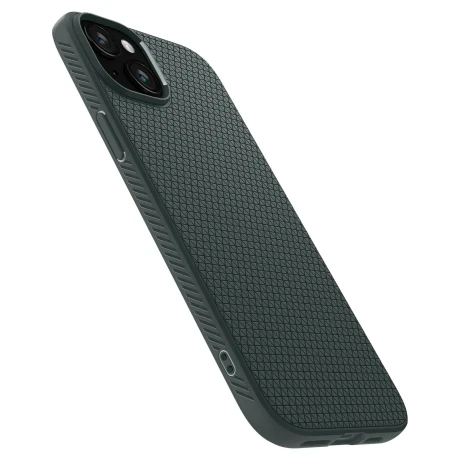 Husa Spigen Liquid Air pentru iPhone 15 Abyss Green