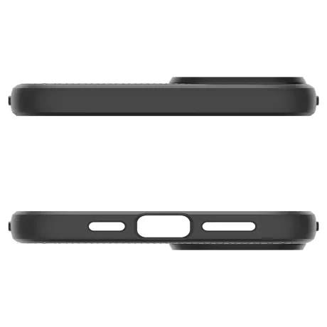 Husa Spigen Liquid Air pentru iPhone 15, Matte Black