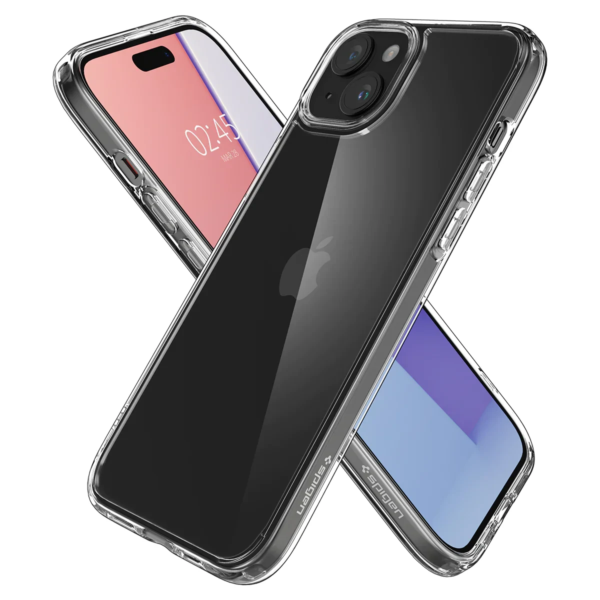 Husa Spigen Ultra Hybrid pentru iPhone 15 Plus, Crystal Clear thumb