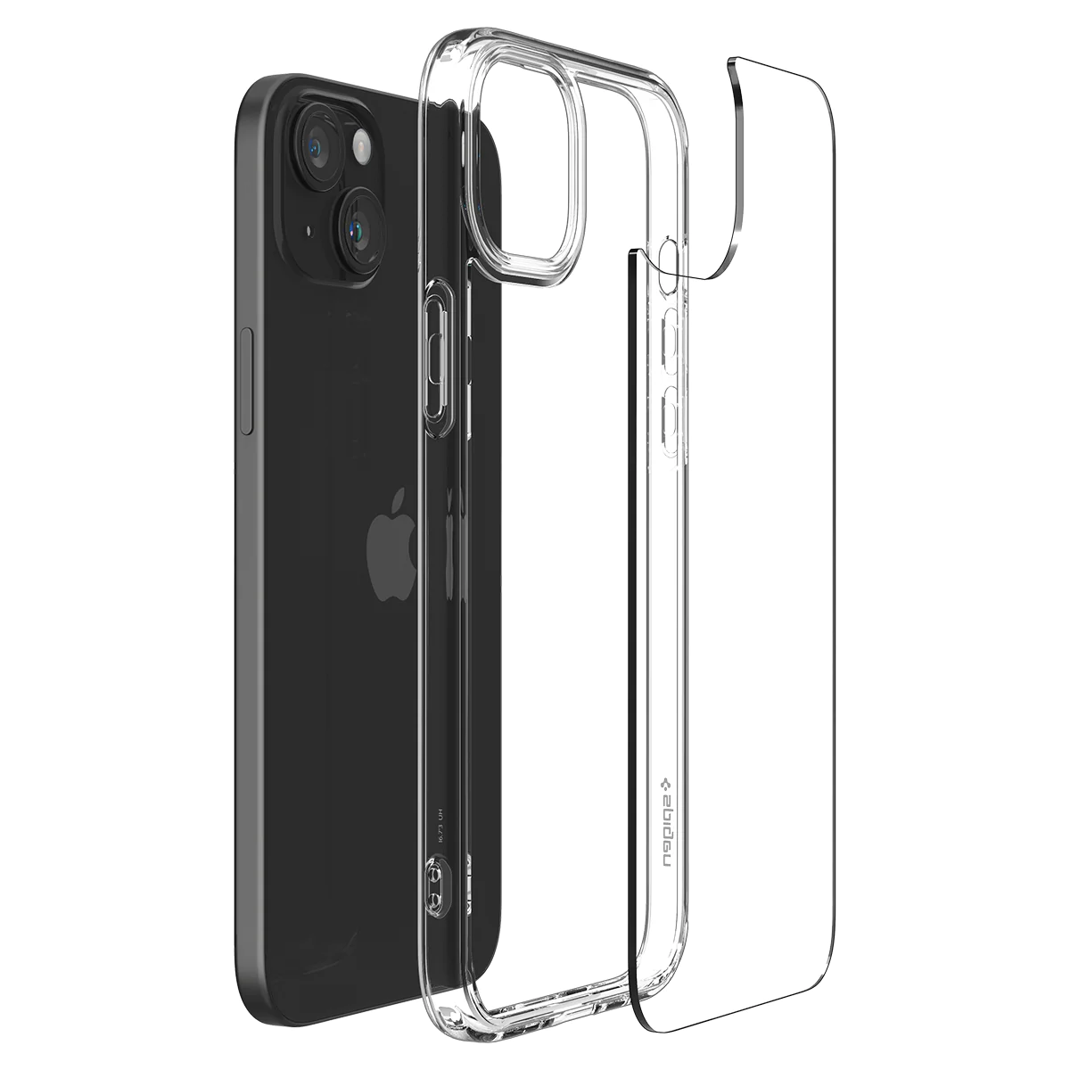 Husa Spigen Ultra Hybrid pentru iPhone 15 Plus, Crystal Clear thumb