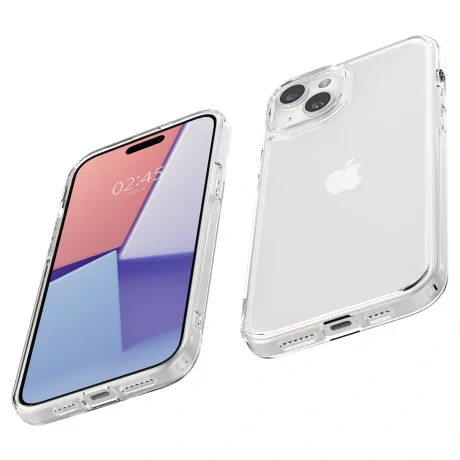 Husa Spigen Ultra Hybrid pentru iPhone 15 Plus, Crystal Clear