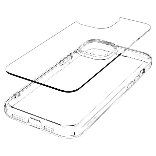 Husa Spigen Ultra Hybrid pentru iPhone 15 Plus, Crystal Clear