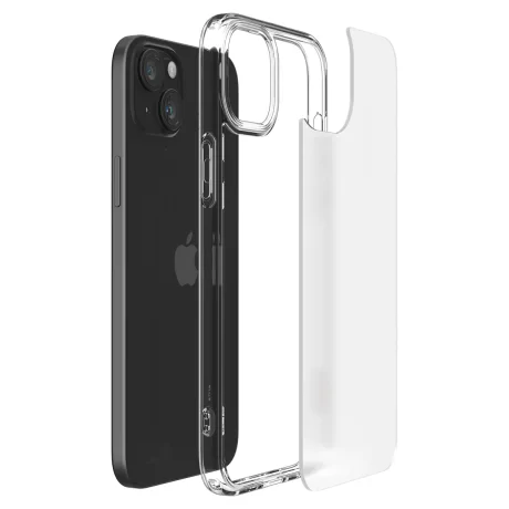 Husa  Spigen Ultra Hybrid pentru iPhone 15, Frost Clear