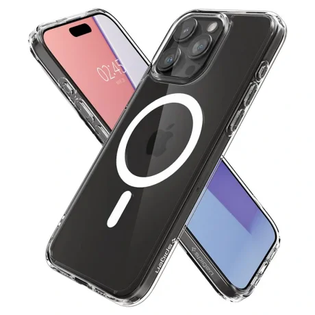 Husa Spigen Ultra Hybrid MagSafe iPhone 15 Pro, White