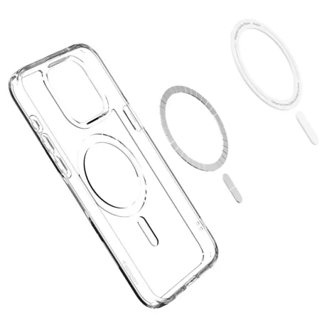 Husa Spigen Ultra Hybrid MagSafe iPhone 15 Pro, White