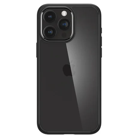 Husa Spigen Ultra Hybrid pentru iPhone 15 Pro Max, Matte Black