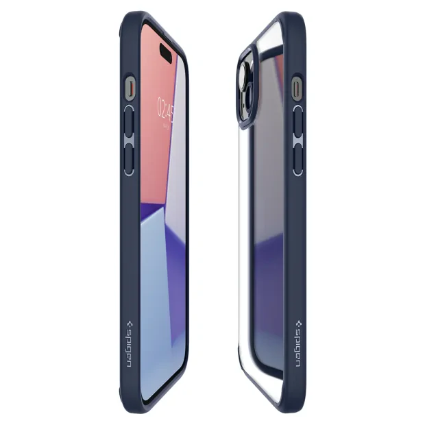 Husa Spigen Ultra Hybrid penru iPhone 15 Plus, Navy Blue