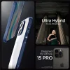 Huse Spigen Ultra Hybrid pentru iPhone 15 Pro, Navy Blue