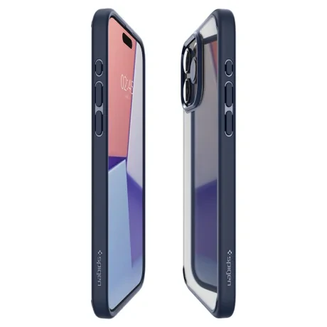 Husa Spigen Ultra Hybrid pentru iPhone 15 Pro Max, Navy Blue