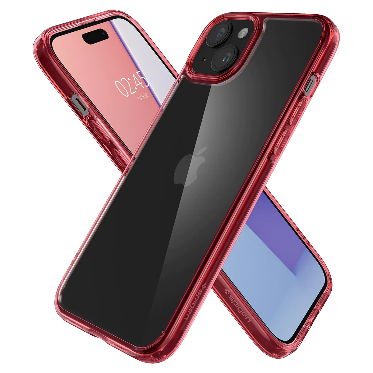 Husa Spigen Ultra Hybrid pentru iPhone 15, Red Crystal thumb