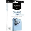 Folie sticla camera MyScreen Diamond Lens pentru iPhone 15 Pro/15 Pro Max Negru