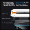 Folie sticla Spigen tR EZ Fit 2 Pack pentru iPhone 15 Pro Max, Transparent