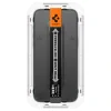 Folie sticla Spigen tR EZ Fit 2 Pack pentru iPhone 15 Pro Max, Transparent
