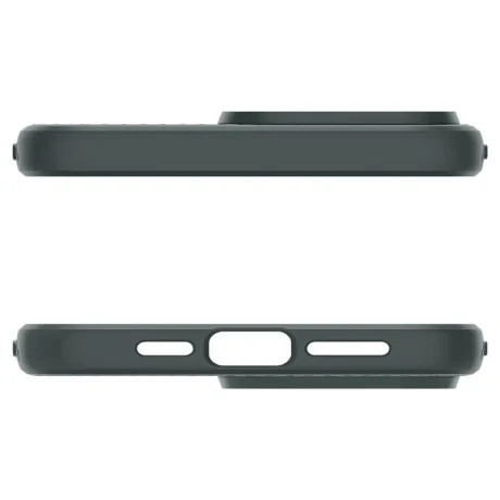 Husa Spigen Liquid Air pentru iPhone 15 Pro, Abyss Green