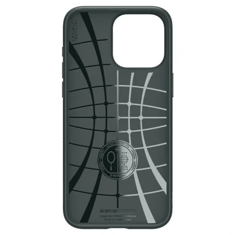 Husa Spigen Liquid Air pentru iPhone 15 Pro, Abyss Green