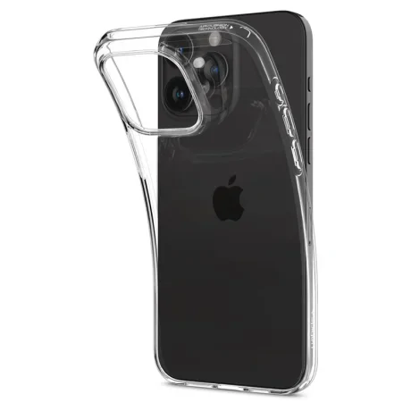 Husa Spigen Liquid Crystal pentru iPhone 15 Pro, Crystal Clear
