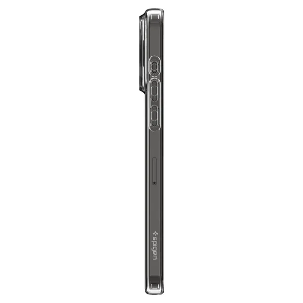 Husa Spigen Liquid Crystal pentru iPhone 15 Pro Max, Crystal Clear