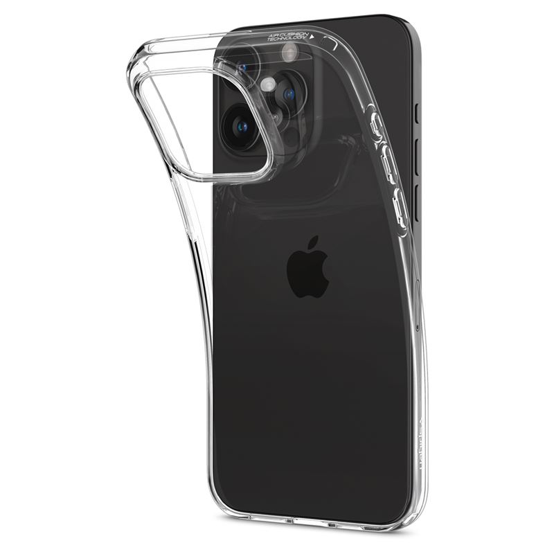 Husa Spigen Liquid Crystal pentru iPhone 15 Pro Max, Crystal Clear thumb