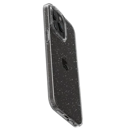 Husa Spigen Liquid Crystal Glitter iPhone 15 Pro, Crystal Quartz