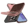 Husa Spigen Liquid Crystal Glitter pentru iPhone 15 Pro, Rose Quartz -