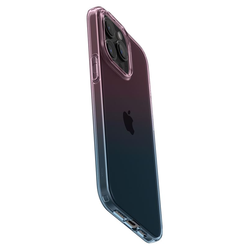 Husa Spigen Liquid Crystal pentru iPhone 15 Pro, Gradation Pink thumb