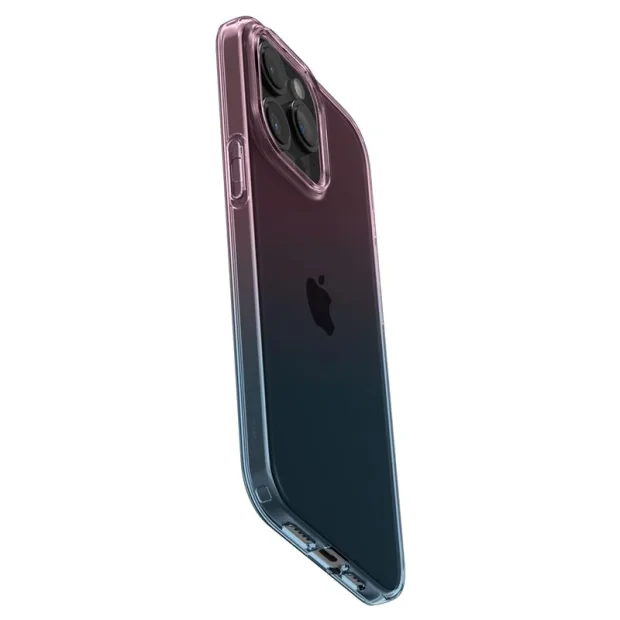 Husa Spigen Liquid Crystal pentru iPhone 15 Pro, Gradation Pink