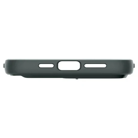 Husa Spigen Optik Armor MagSafe pentru iPhone 15 Pro, Abyss Green